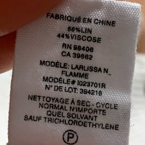 Theory Larlissa Flamme Linen V-neck Sweater - Picture 7 of 10